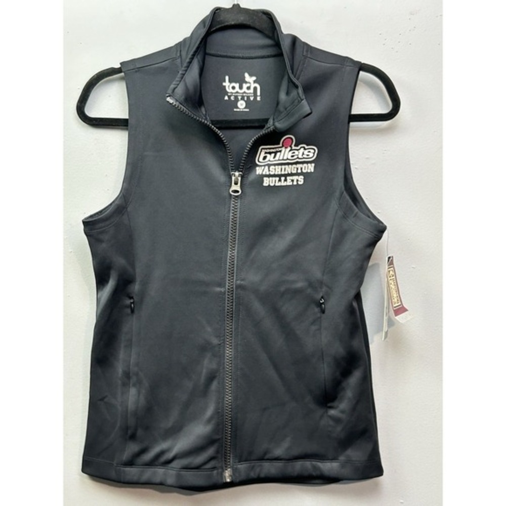 Touch by Alyssa Milano NBA Washington Bullets Vest Womens Medium Deadstock NEW‎